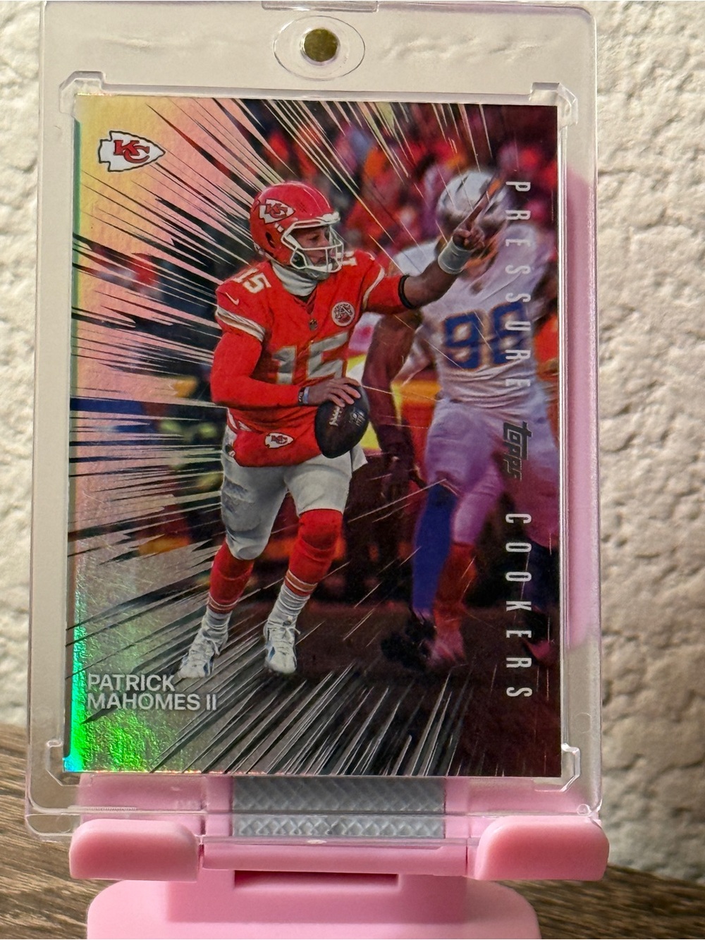 2026 Topps Pressure Cookers Insert PC-10 Patrick Mahomes II Kansas City Chiefs